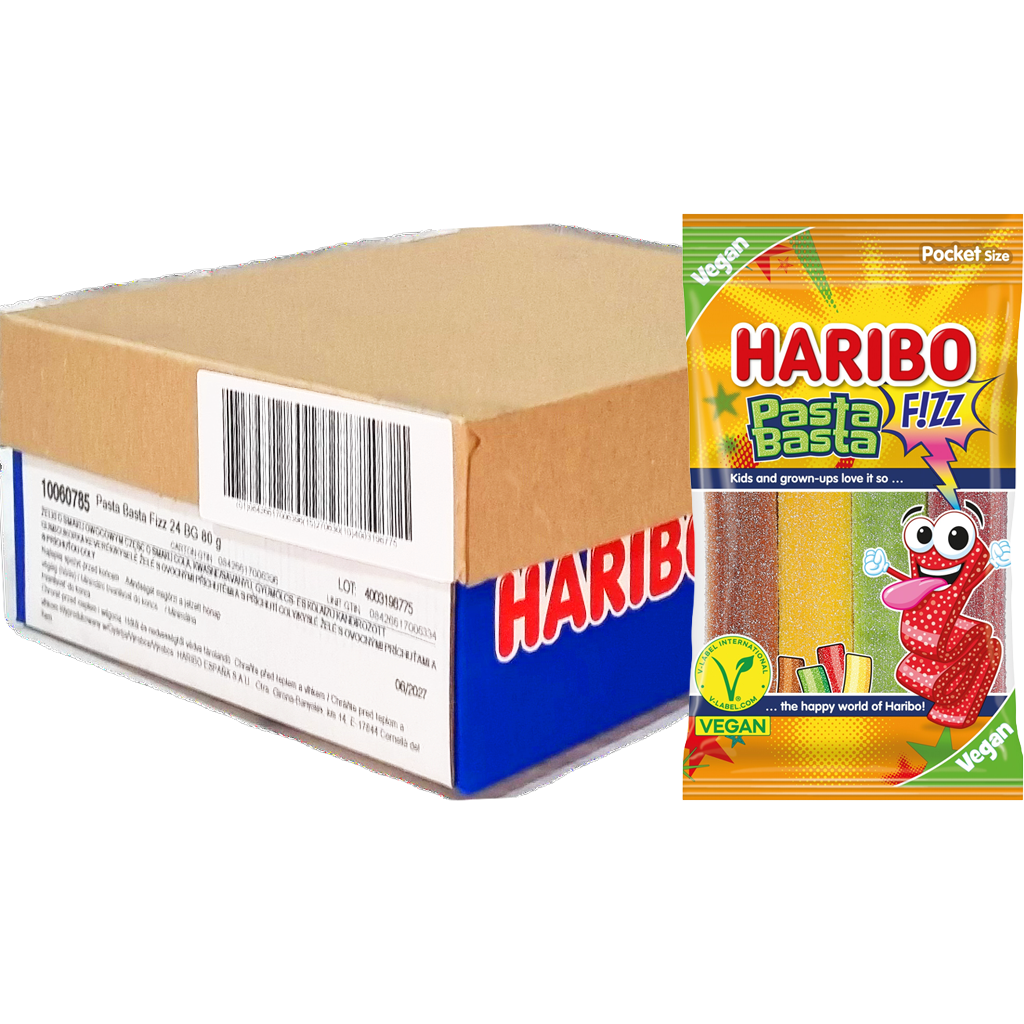Haribo Pasta Basta FIZZ! 80g Haribo Pasta Basta FIZZ! 80g