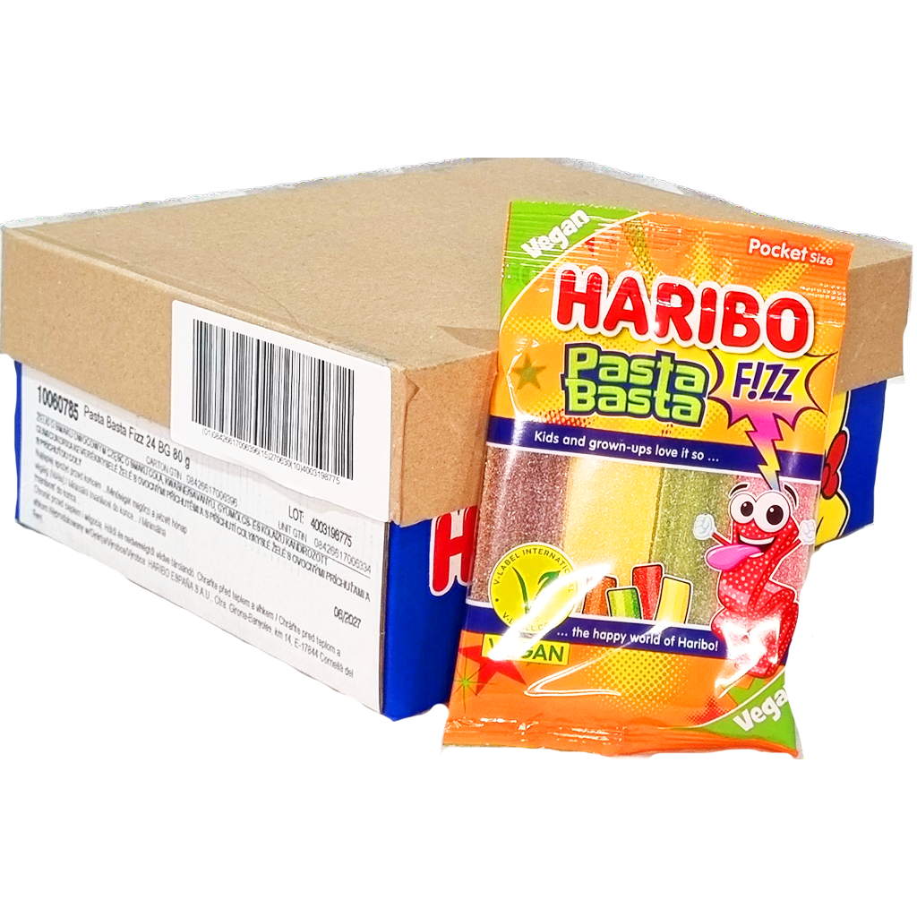 Haribo Pasta Basta FIZZ! 80g - 1