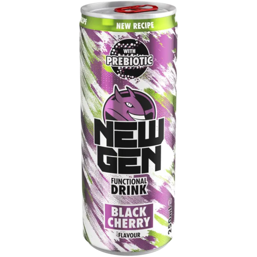 Hell Energy New Gen Black Cherry with prebiotic 250ml  DRS