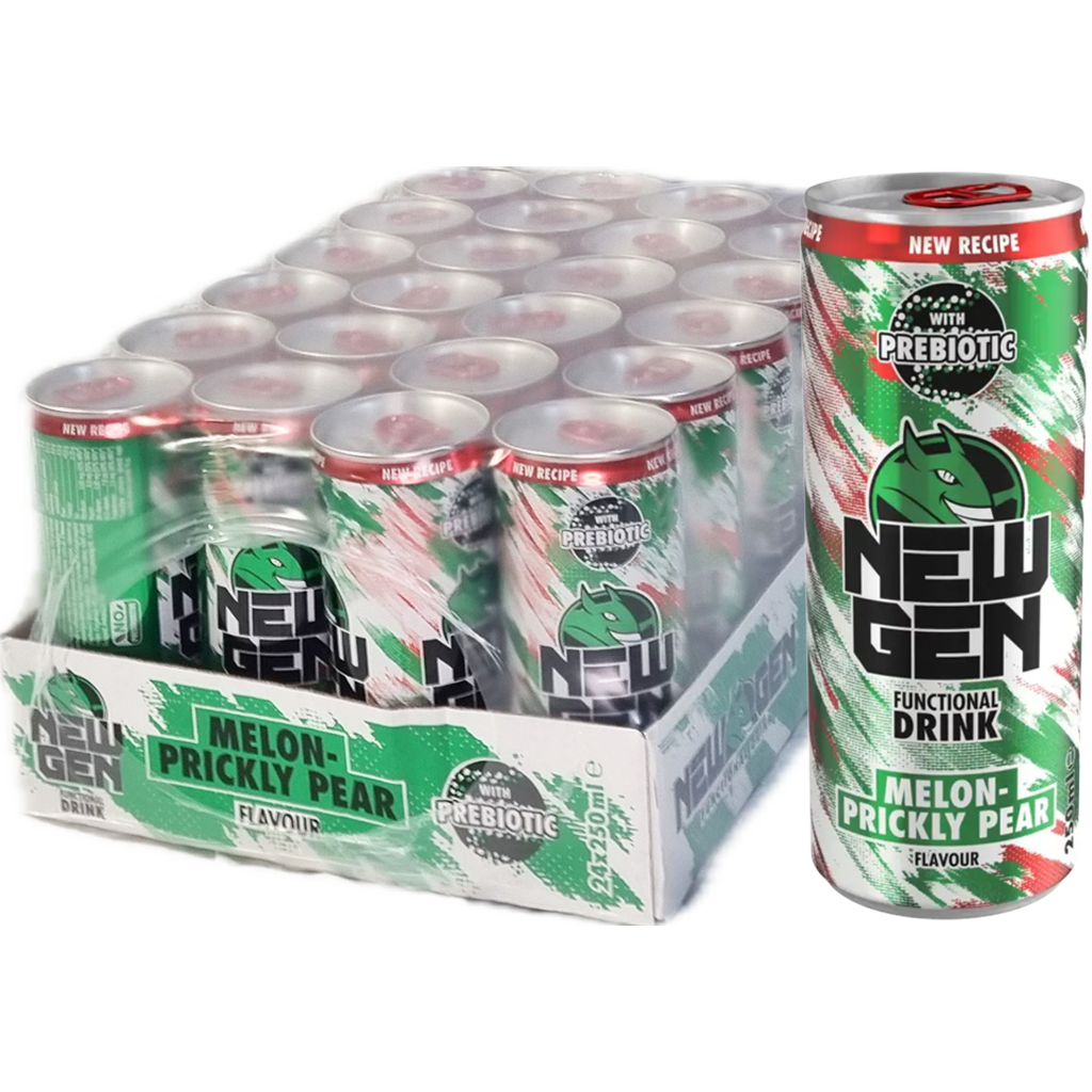 Hell Energy New Gen Melon Prickly Pear with prebiotic 250ml  DRS