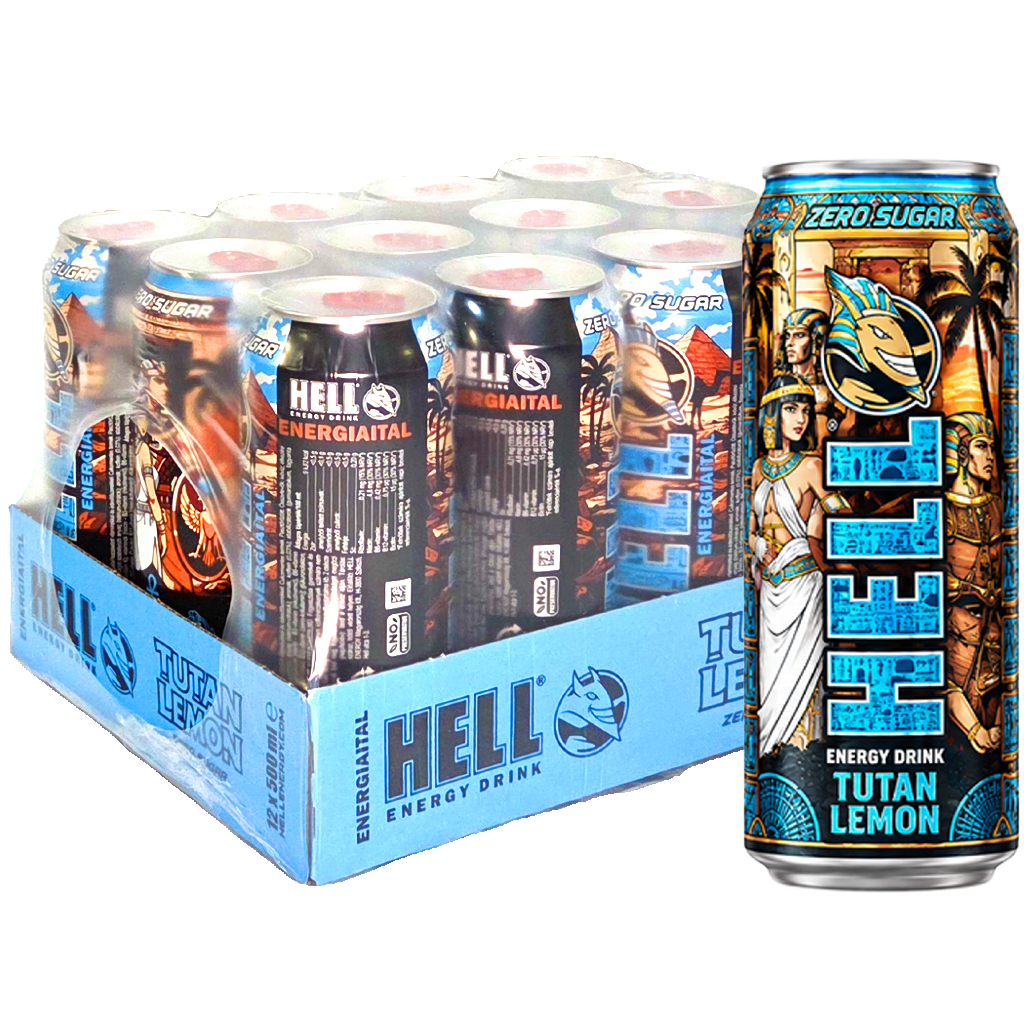 Hell Zero Tutan Lemon 500ml DRS Hell Zero Tutan Lemon 500ml DRS