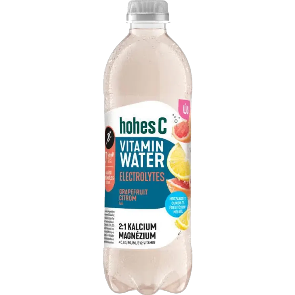 HohesC Vitaminvíz Elecrolyte Grapefruit-Lemon 10% 0,5L  DRS