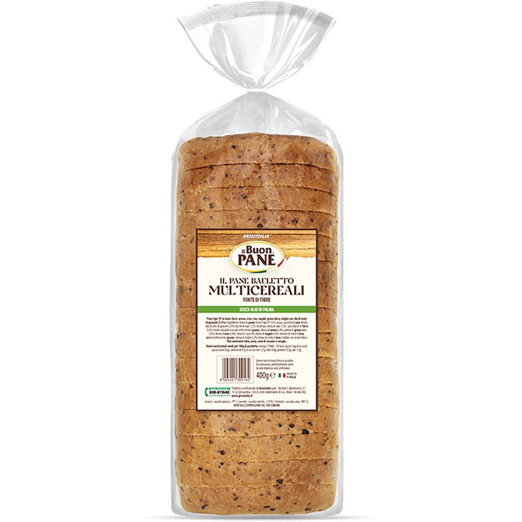 IL BUON PANE Toast szeletelt sok magvas kenyér 400g