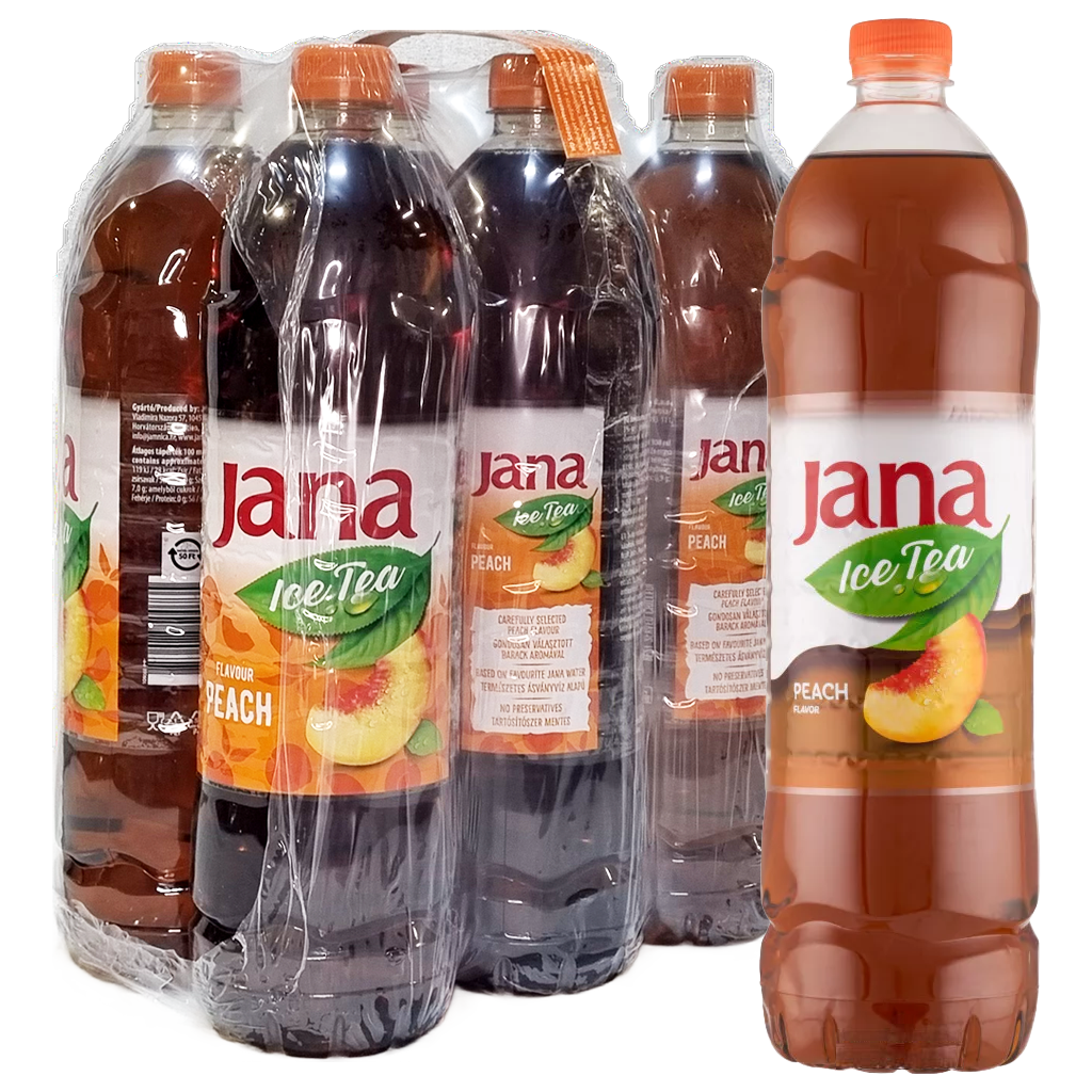 Jana 1,5l Jeges Tea barack DRS Jana 1,5l Jeges Tea barack DRS