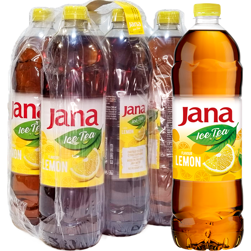 Jana 1,5l Jeges Tea citrom DRS Jana 1,5l Jeges Tea citrom DRS