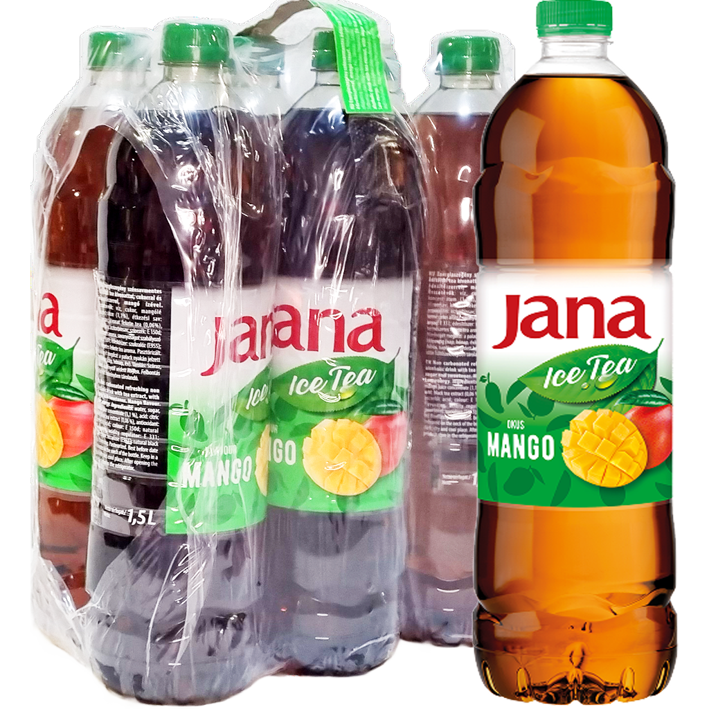 Jana 1,5l Jeges Tea mangó DRS Jana 1,5l Jeges Tea mangó DRS