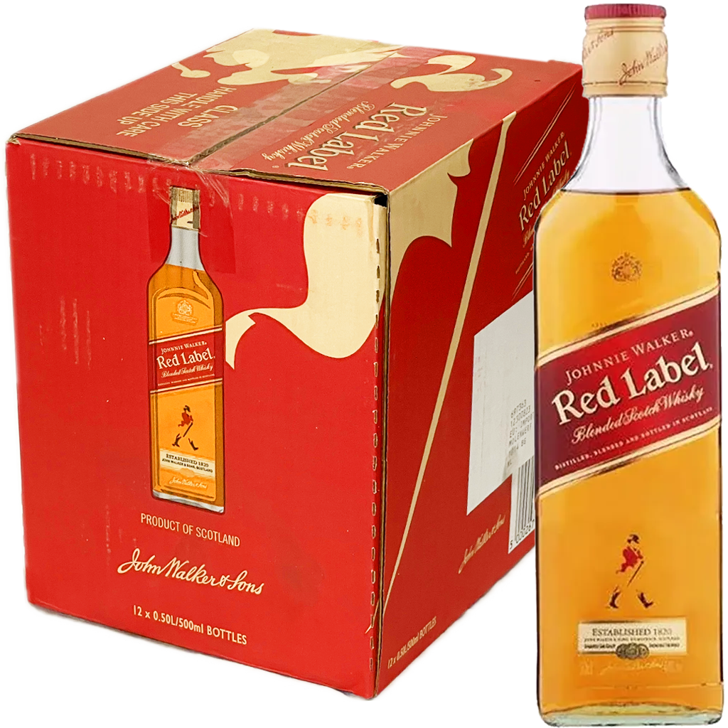 Johnnie Walker Red 0,5l 40%  DRS
