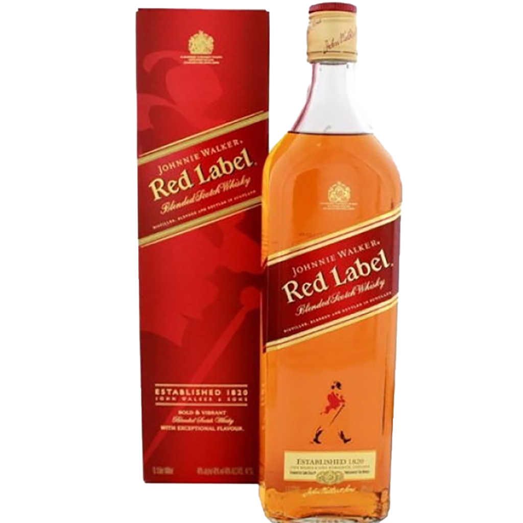 Johnnie Walker Red 1l Díszdobozos 40%