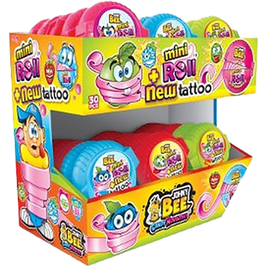 Johny Bee Mini Roll + Tattoo 18g