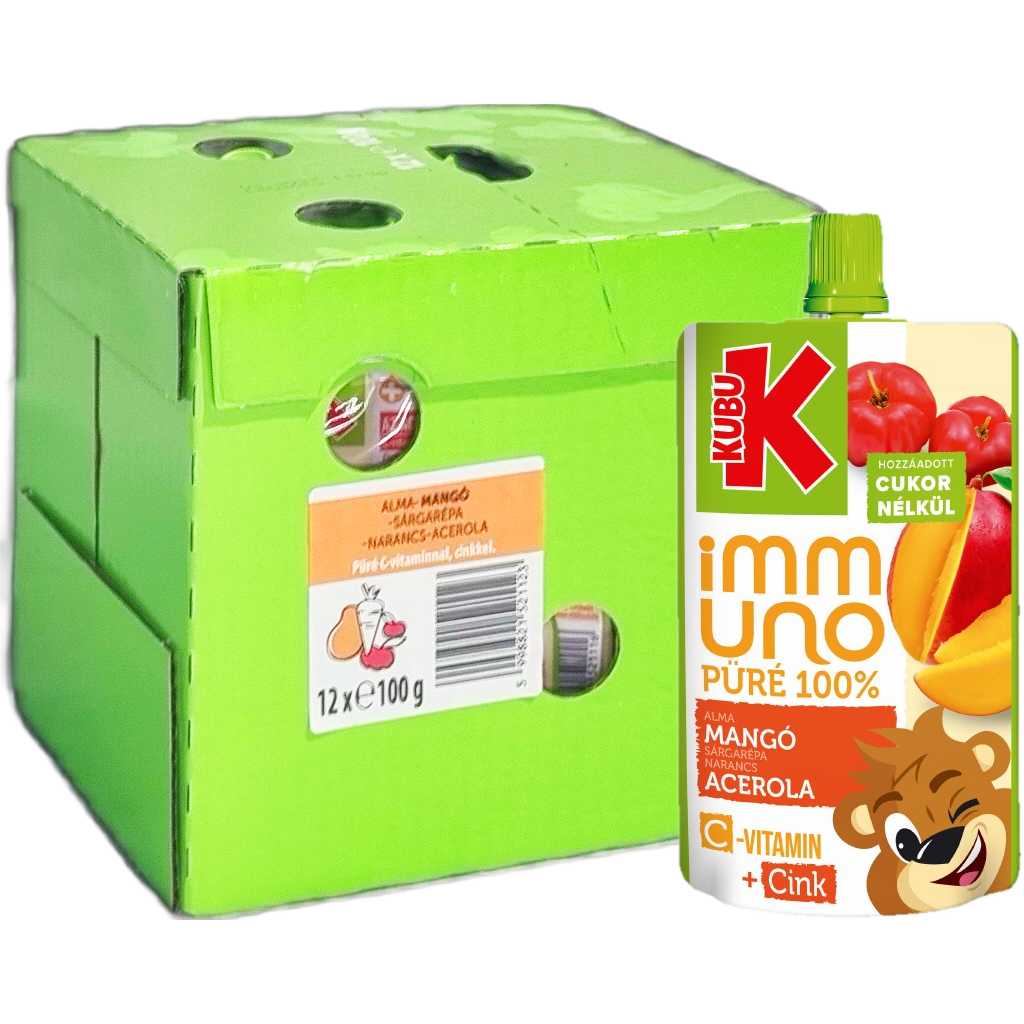 Kubu Immuno püré Mangó-Acerola 100g az Asztalra.hu-n most bruttó 3.240 Ft.