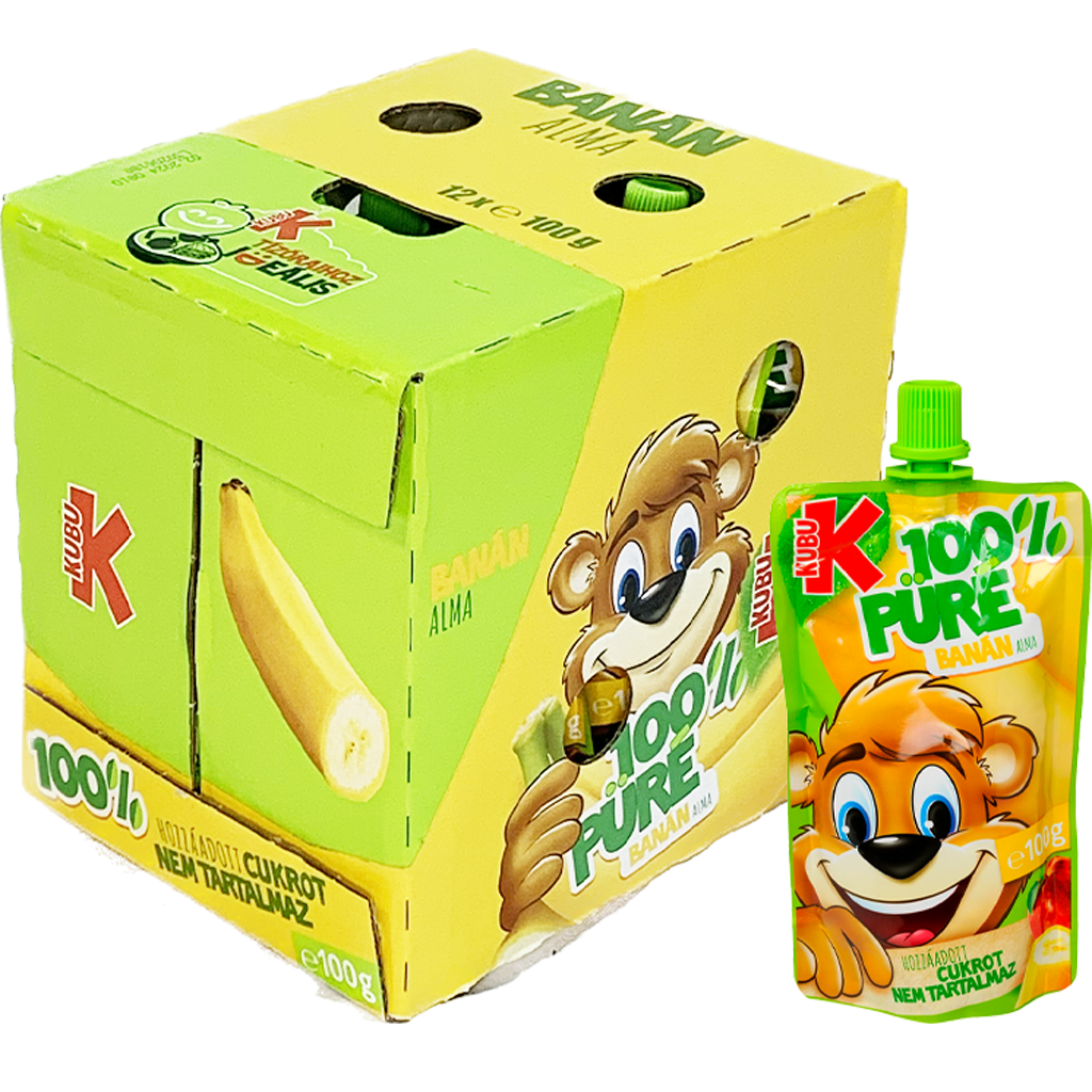 Kubu gyümölcspüré banán 100g