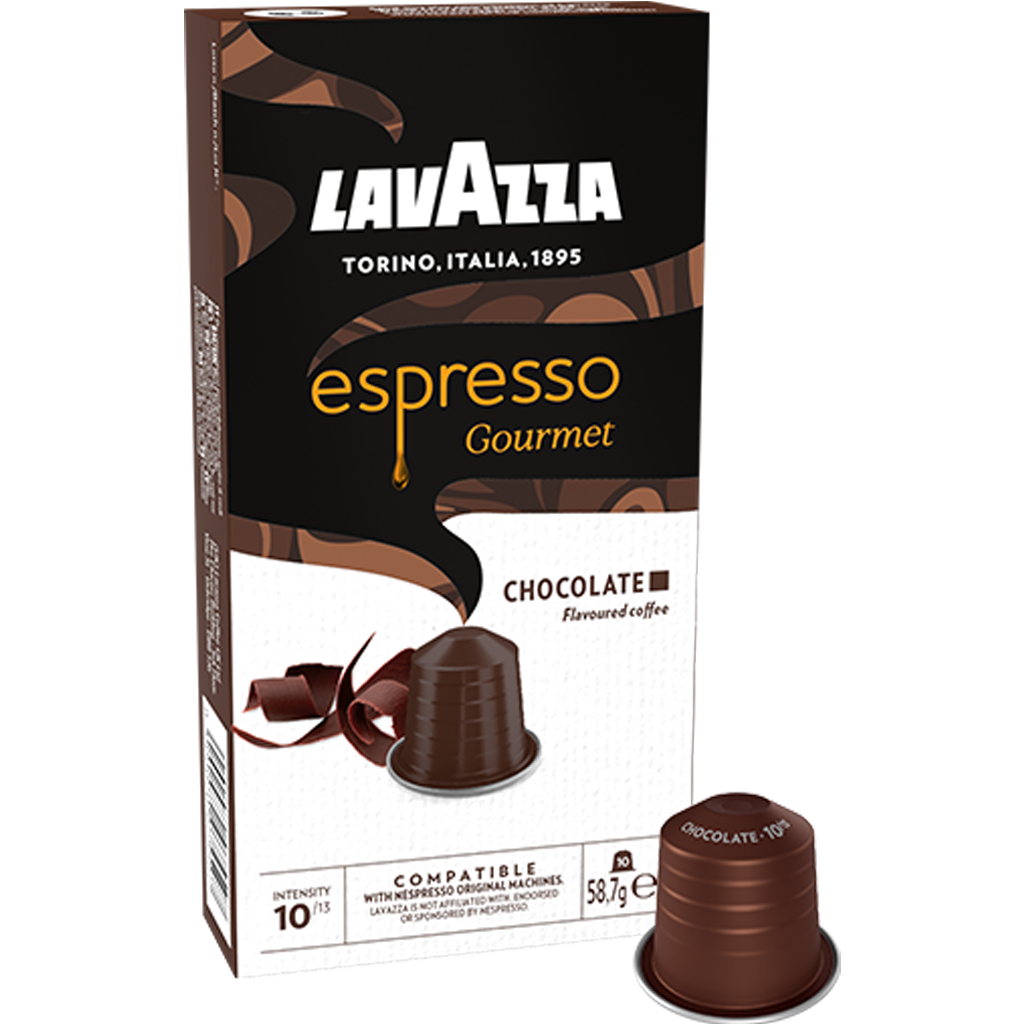 Lavazza Nespresso Chocolate 10 x 5,8g caps. Lavazza Nespresso Chocolate 10 x 5,8g caps.