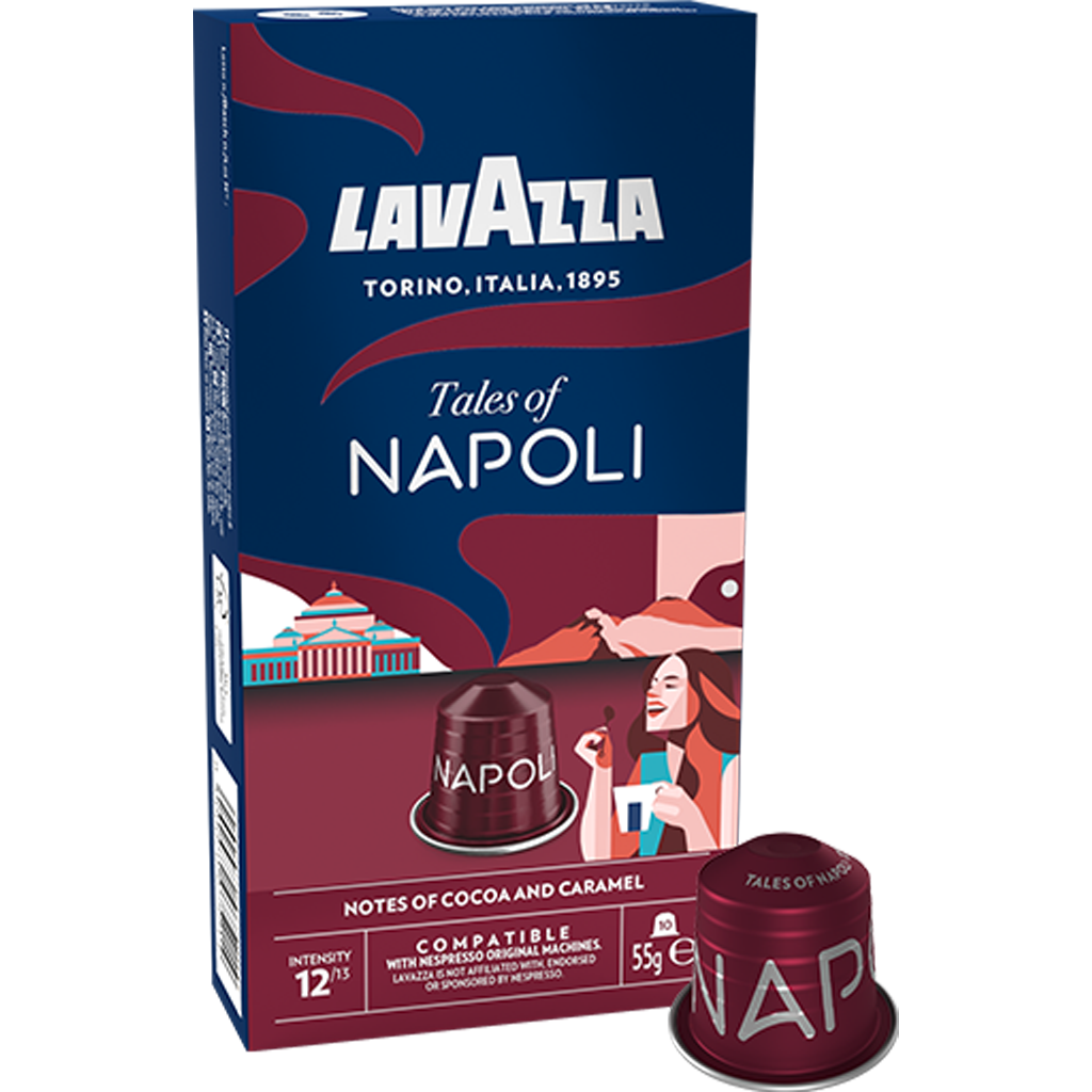 Lavazza Nespresso Napoli 10 x 5,5g caps.