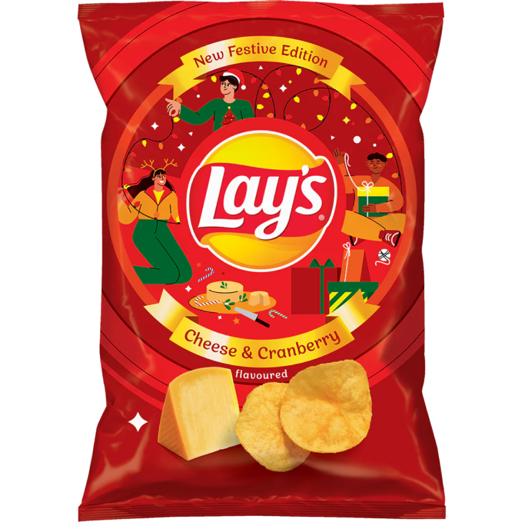 Lays 130g Festive Cheese & Cranberry