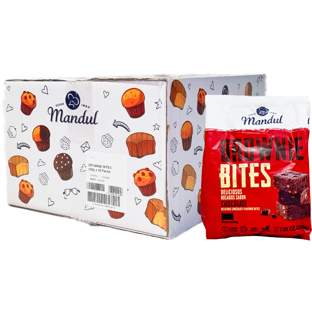 Mandul Brownie Bites csokoládé 200g Mandul Brownie Bites csokoládé 200g