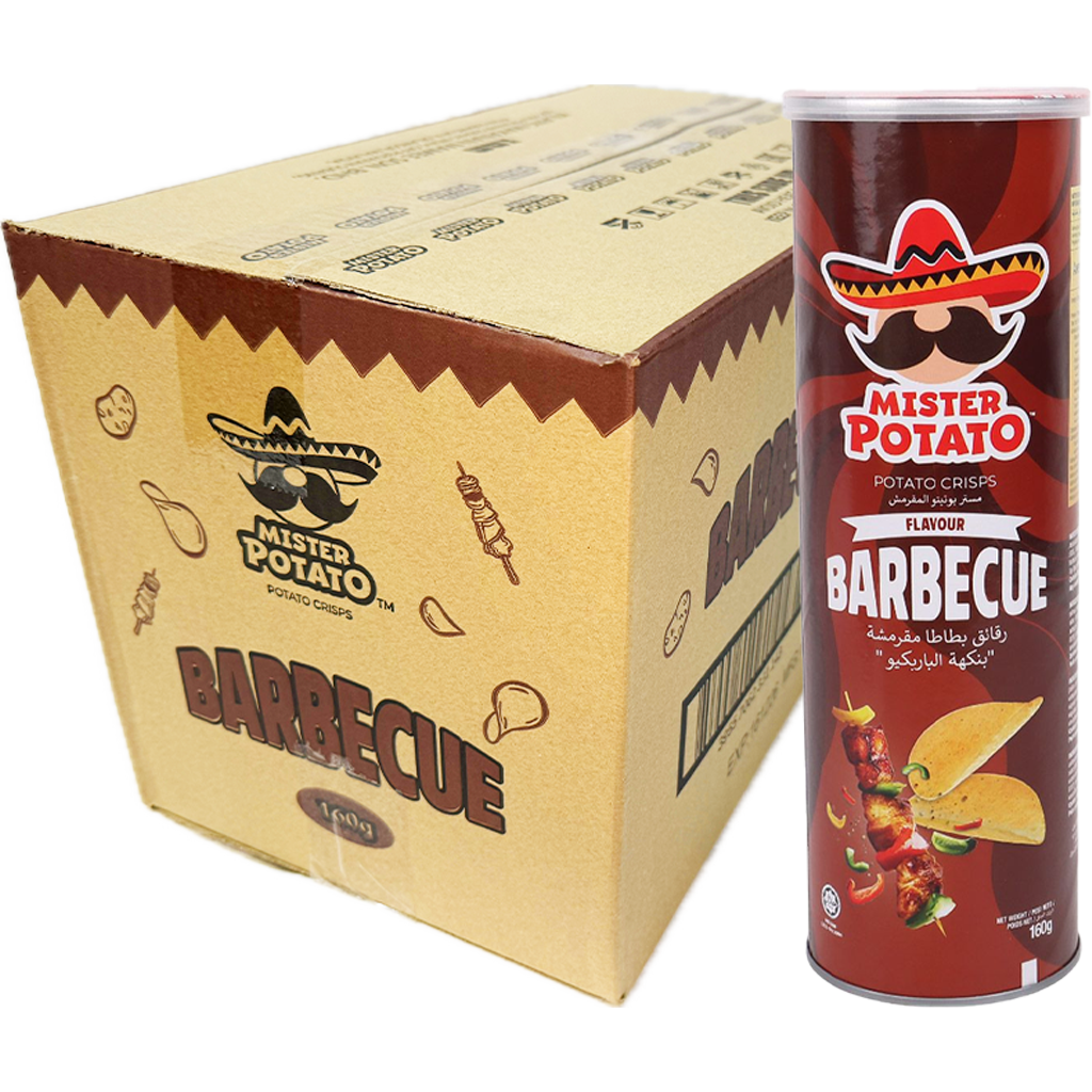 Mister Potato Chips BBQ 160g Mister Potato Chips BBQ 160g