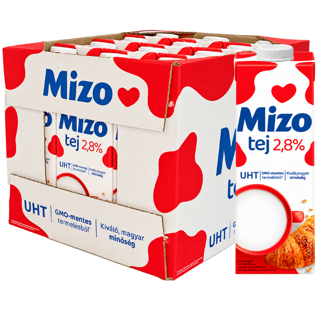 Mizo UHT Tej 2,8% 1l 1/12