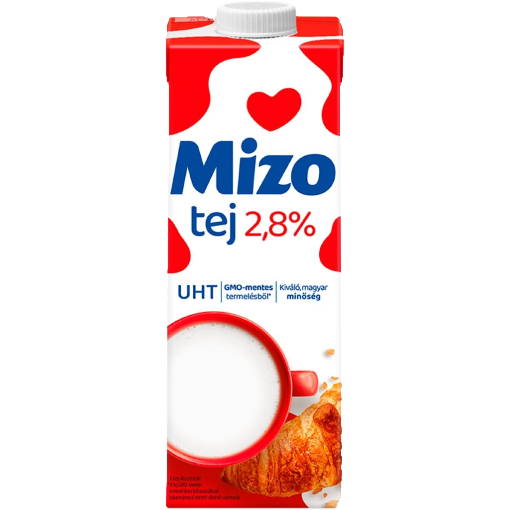 Mizo UHT Tej 2,8% 1l 1/12 - 1