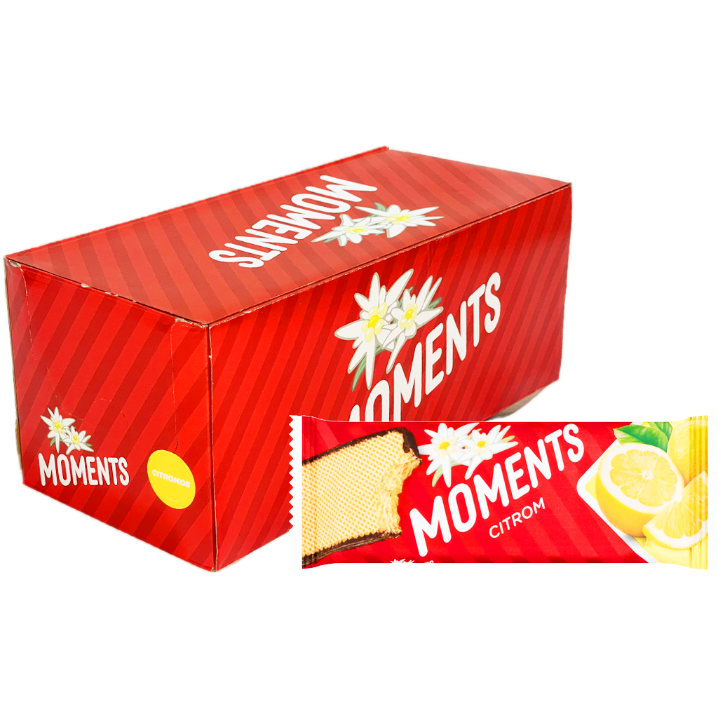 Moments ostya citromos 45g