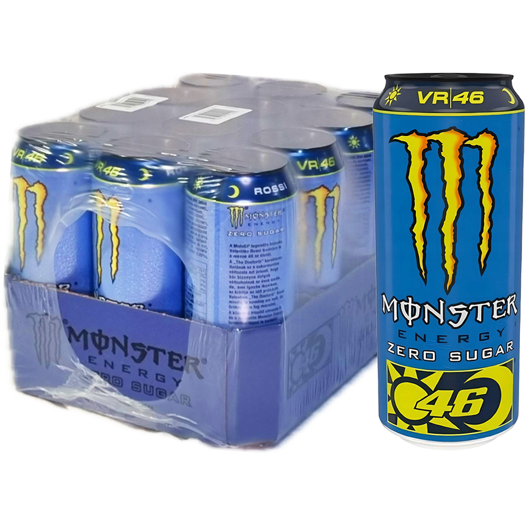 Monster Rossi Zero 500ml CAN  DRS