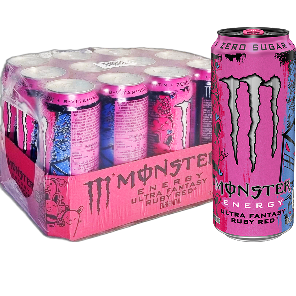 Monster Ultra Ruby Red 500ml  DRS