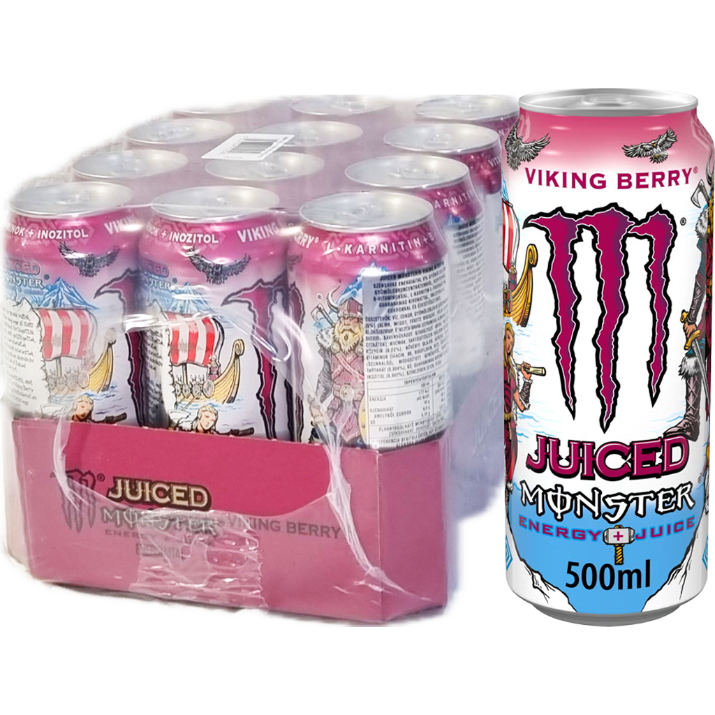 Monster Viking Berry 500ml  DRS