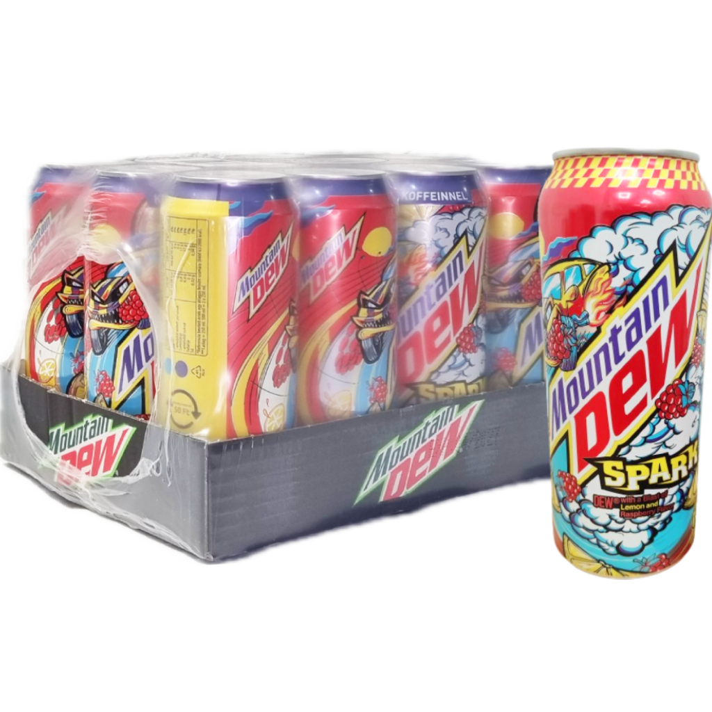 Mountain Dew Spark 0,5l CAN DRS Mountain Dew Spark 0,5l CAN DRS