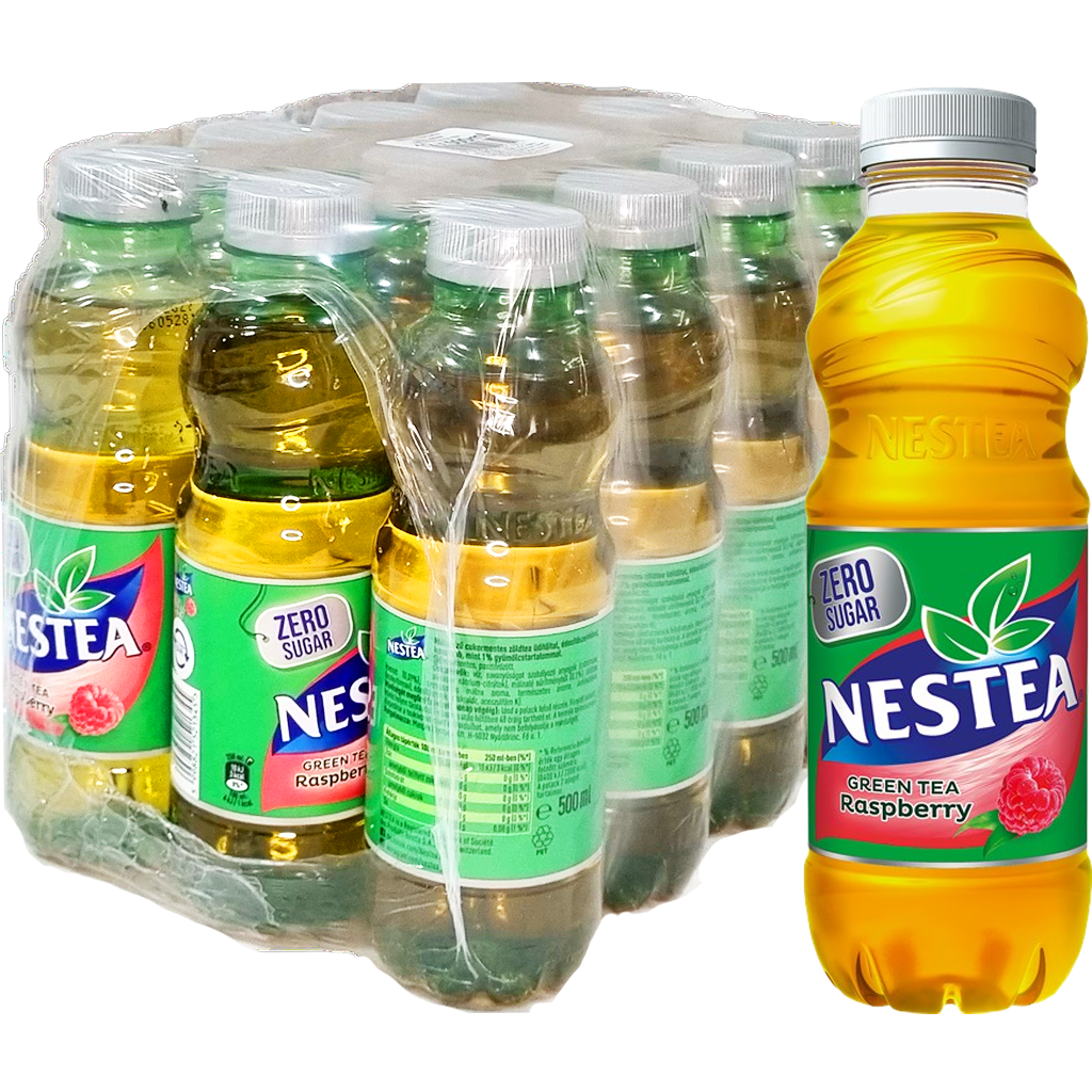 Nestea 0,5l ZERO Zöld Tea Málna DRS Nestea 0,5l ZERO Zöld Tea Málna DRS