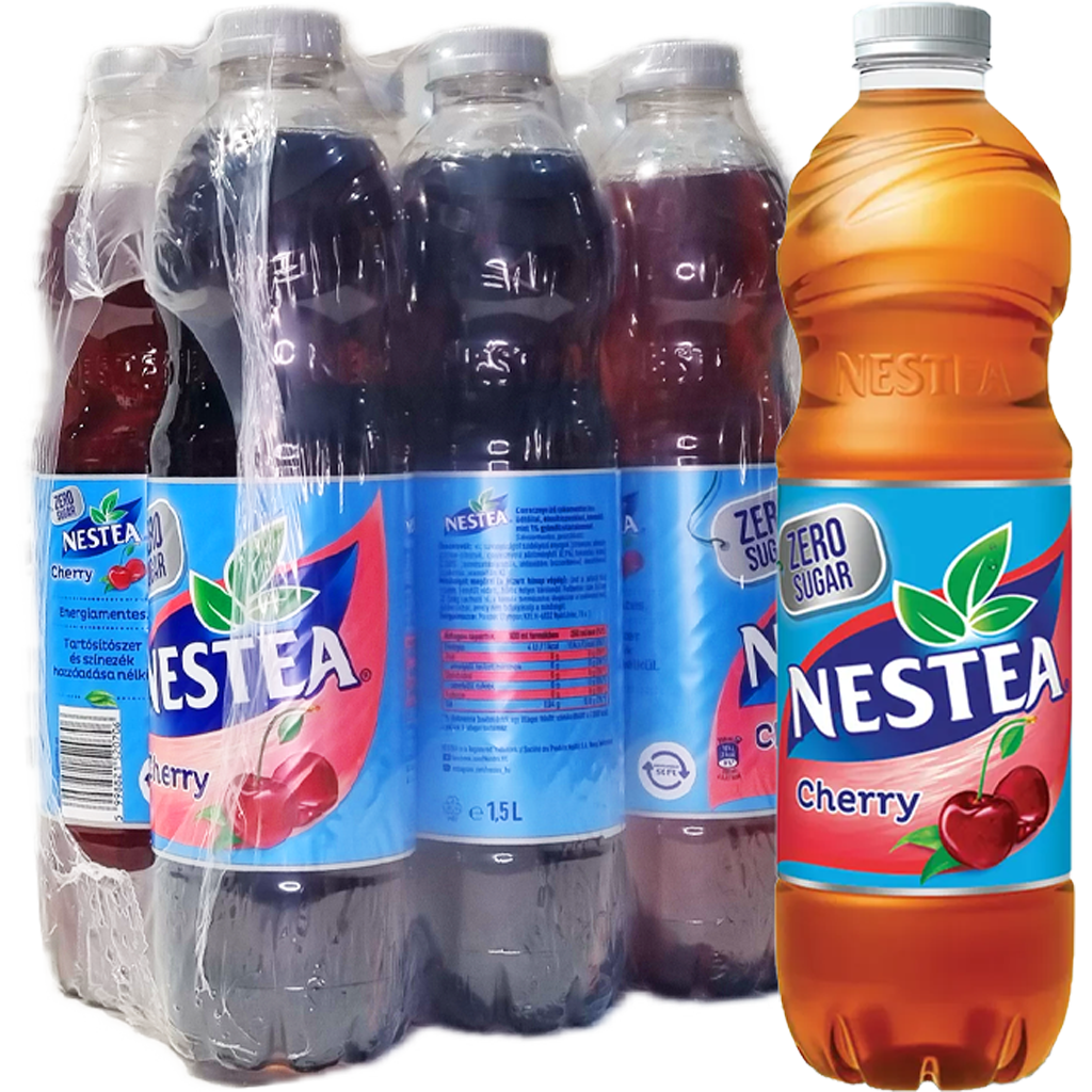Nestea 1,5l ZERO Ice Tea Cseresznye   DRS
