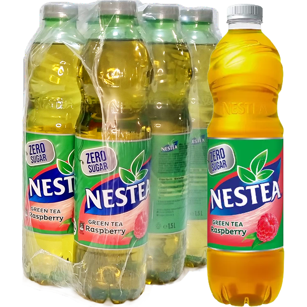 Nestea 1,5l ZERO Zöld Tea Málna DRS Nestea 1,5l ZERO Zöld Tea Málna DRS