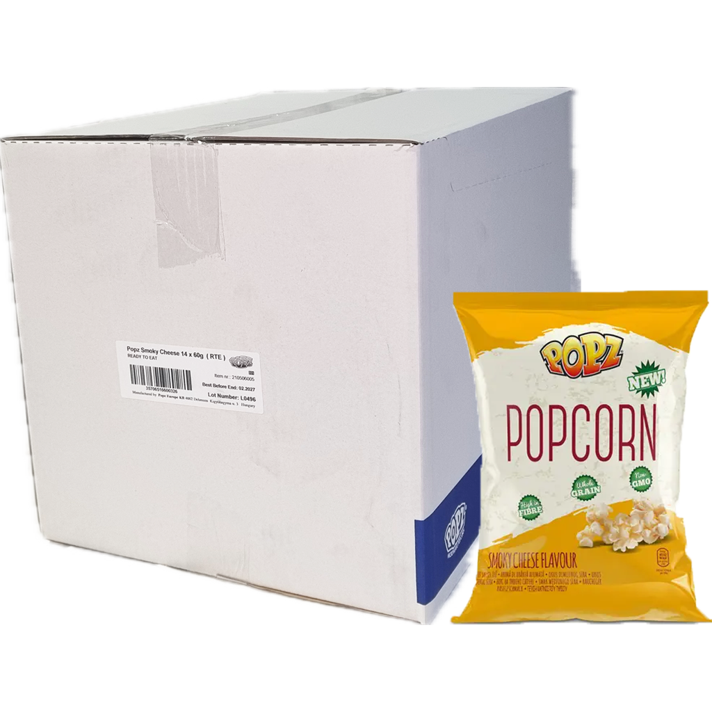 POPZ KÉSZTERMÉK Smoky Cheese (füstös sajtos) 60g