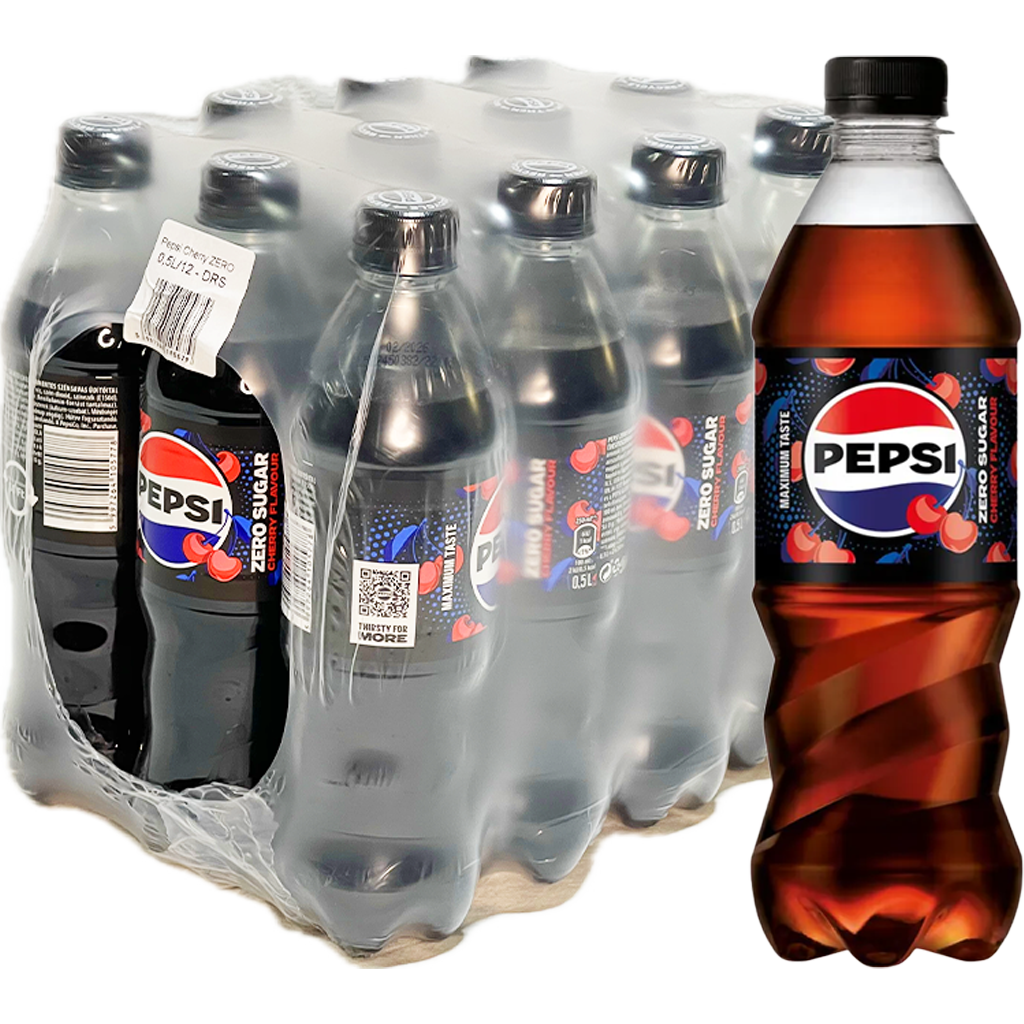 Pepsi 0,5l Cherry Zero  DRS Pepsi 0,5l Cherry Zero  DRS