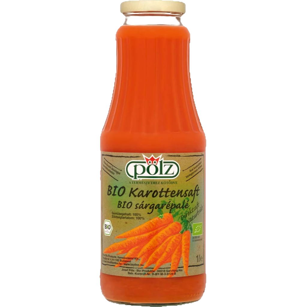 Pölz BIO Sárgarépalé 100% 1l Pölz BIO Sárgarépalé 100% 1l