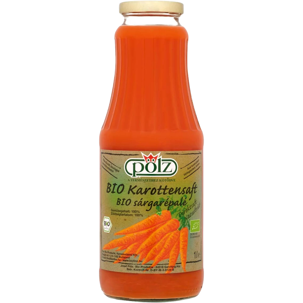 Pölz BIO Sárgarépalé 100% 1l DRS Pölz BIO Sárgarépalé 100% 1l DRS