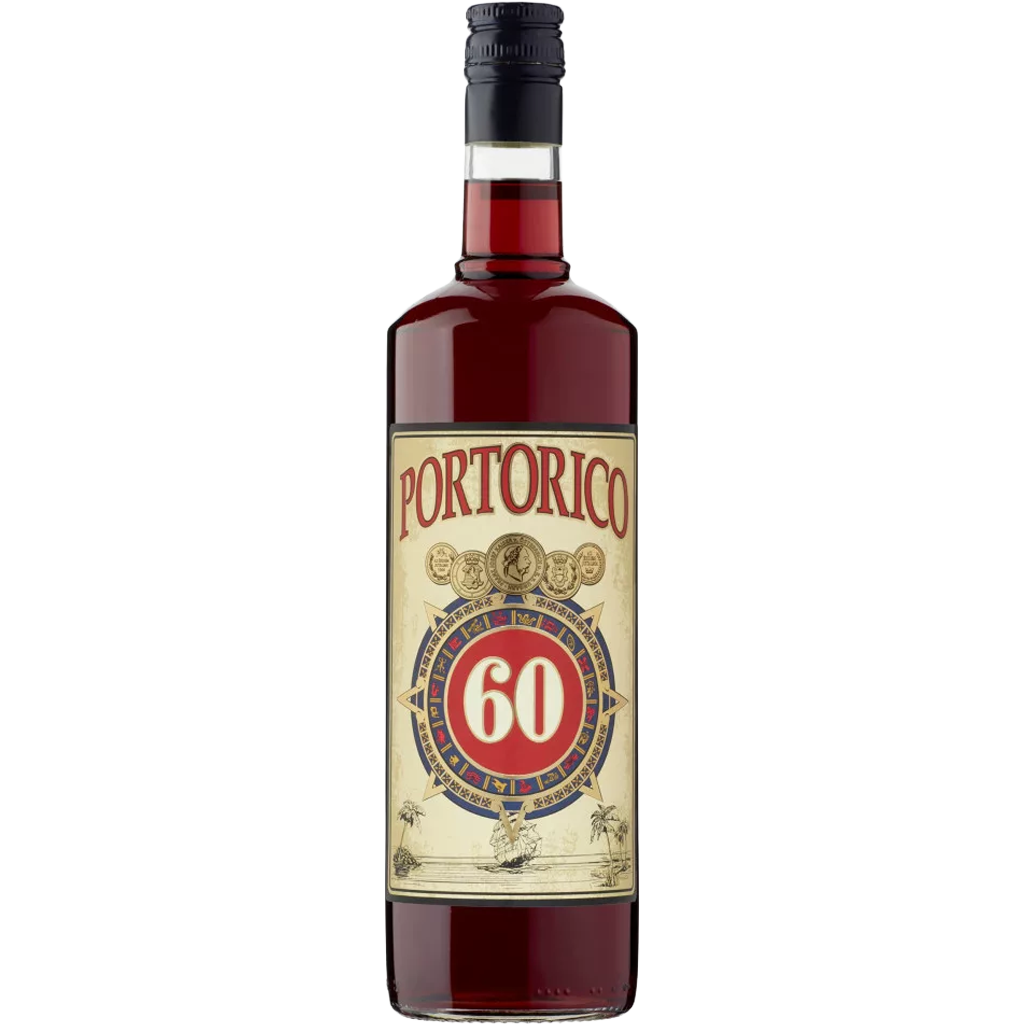 Portorico Rum 60% 0,5l Portorico Rum 60% 0,5l