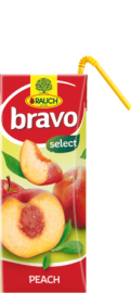 Rauch Bravo 0,2l Őszibarack 25%