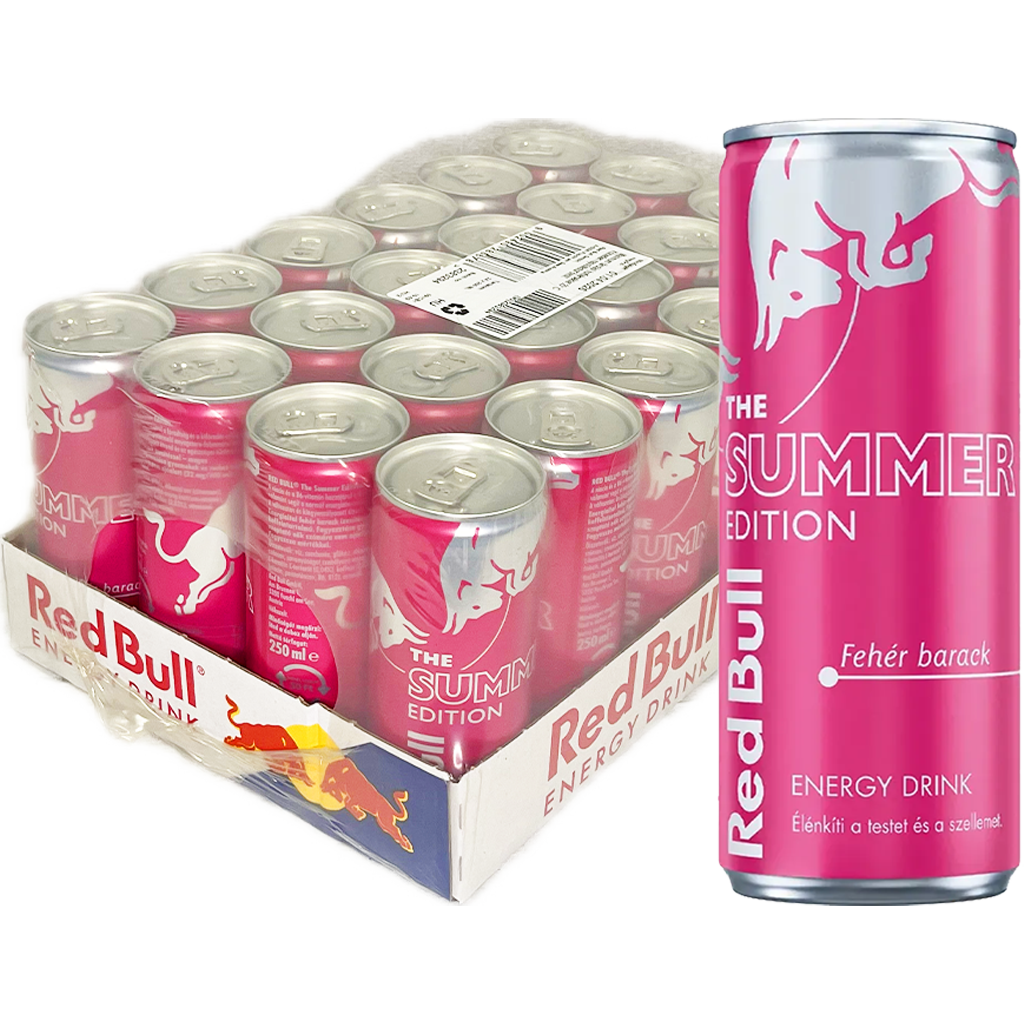 Red Bull Fehér Barack 250ml  DRS