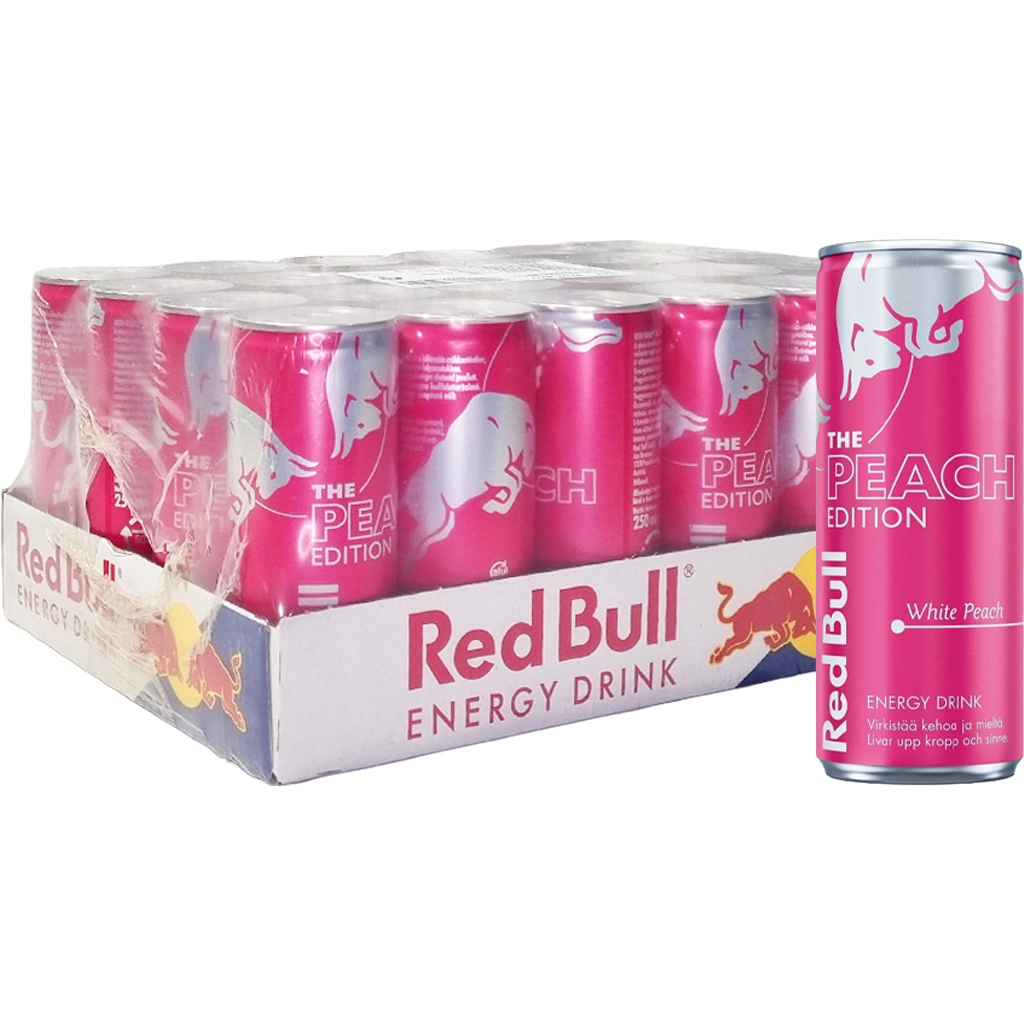 Red Bull White Peach 250ml  DRS