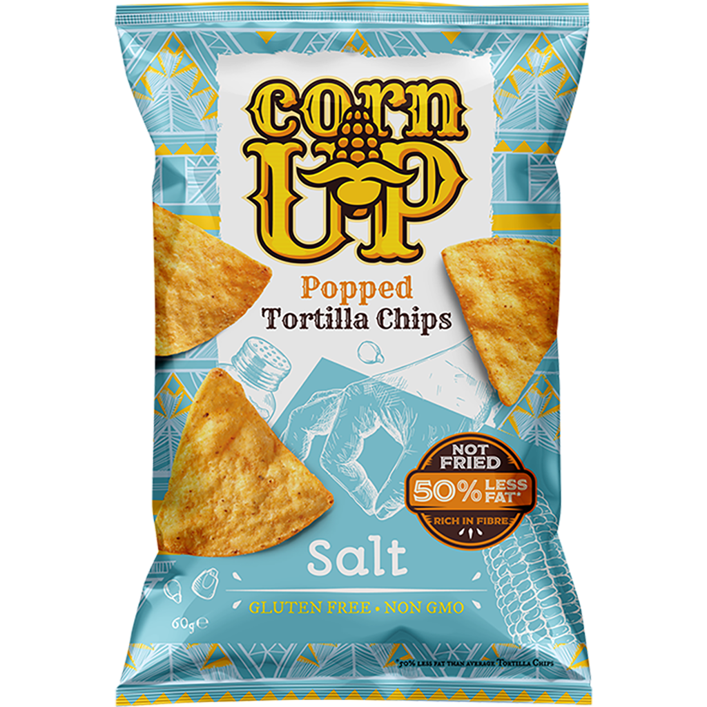 Rice Up! CornUP! Tortilla Chips, Tengeri Sóval, 60g