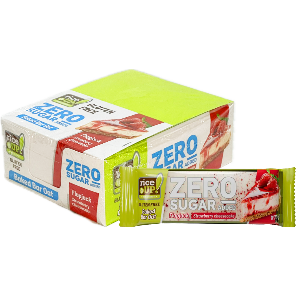 Rice Up! Zero gluténmentes Zabszelet epres sajttorta HCN 70g