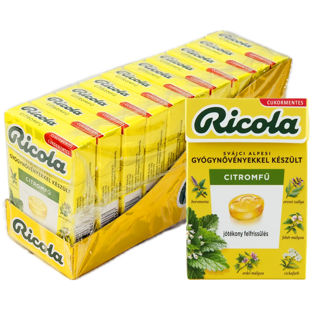 Ricola Citromfűves cukorka 40g