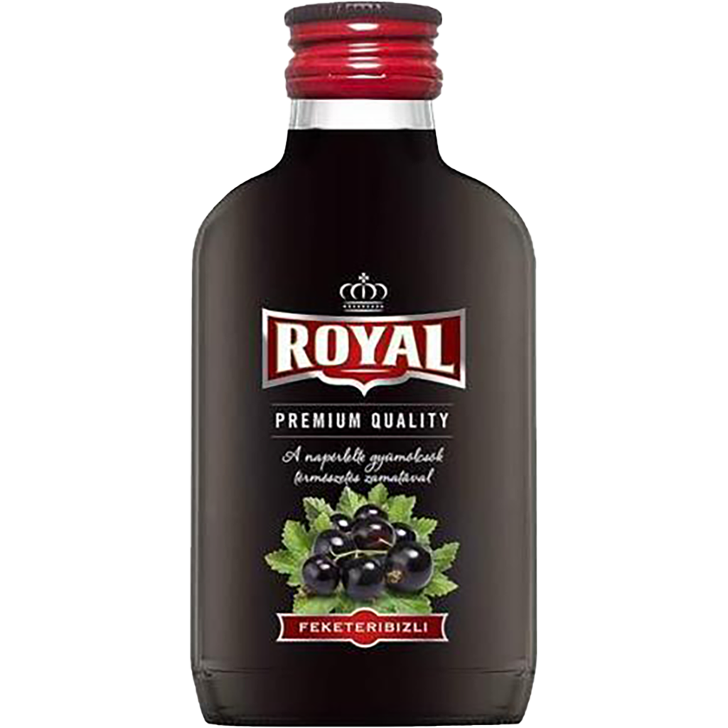 Royal Feketeribizli 0,09l 26%