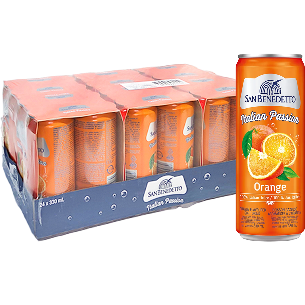 San Benedetto 0,33l CAN Italian Passion narancs DRS San Benedetto 0,33l CAN Italian Passion narancs DRS