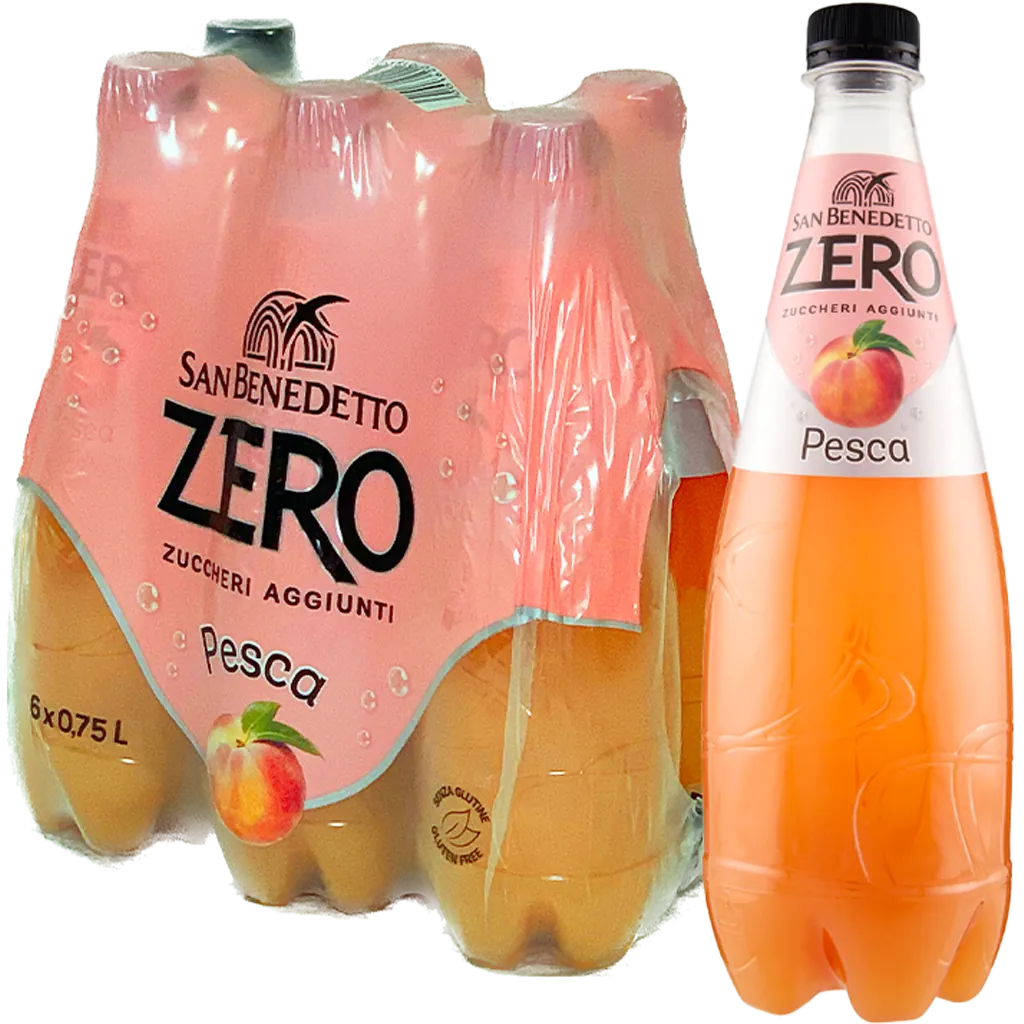 San Benedetto 0,75l Zero Barack (Pesca)  DRS