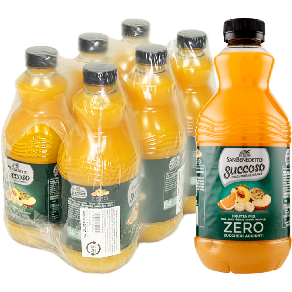 San Benedetto 0,9l Succoso Zero Frutta Mix Vegyes gyümölcs  DRS
