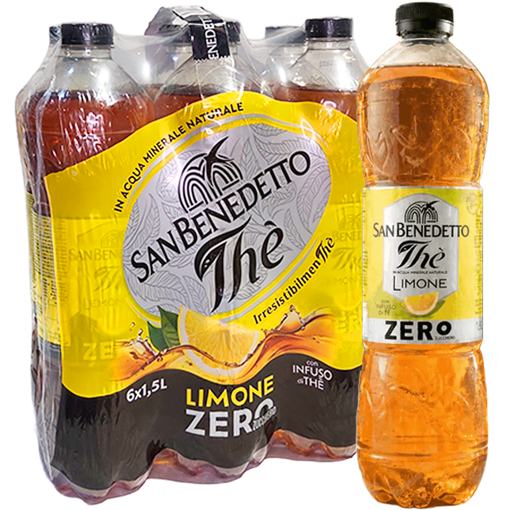 San Benedetto 1,5l Thé citrom ZERO  DRS
