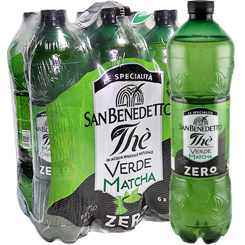 San Benedetto 1,5l Thé zöld matcha ZERO  DRS
