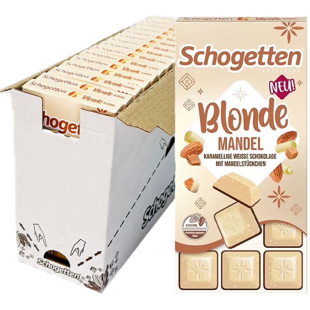 Schogetten Blonde Mandula csokoládé 100g