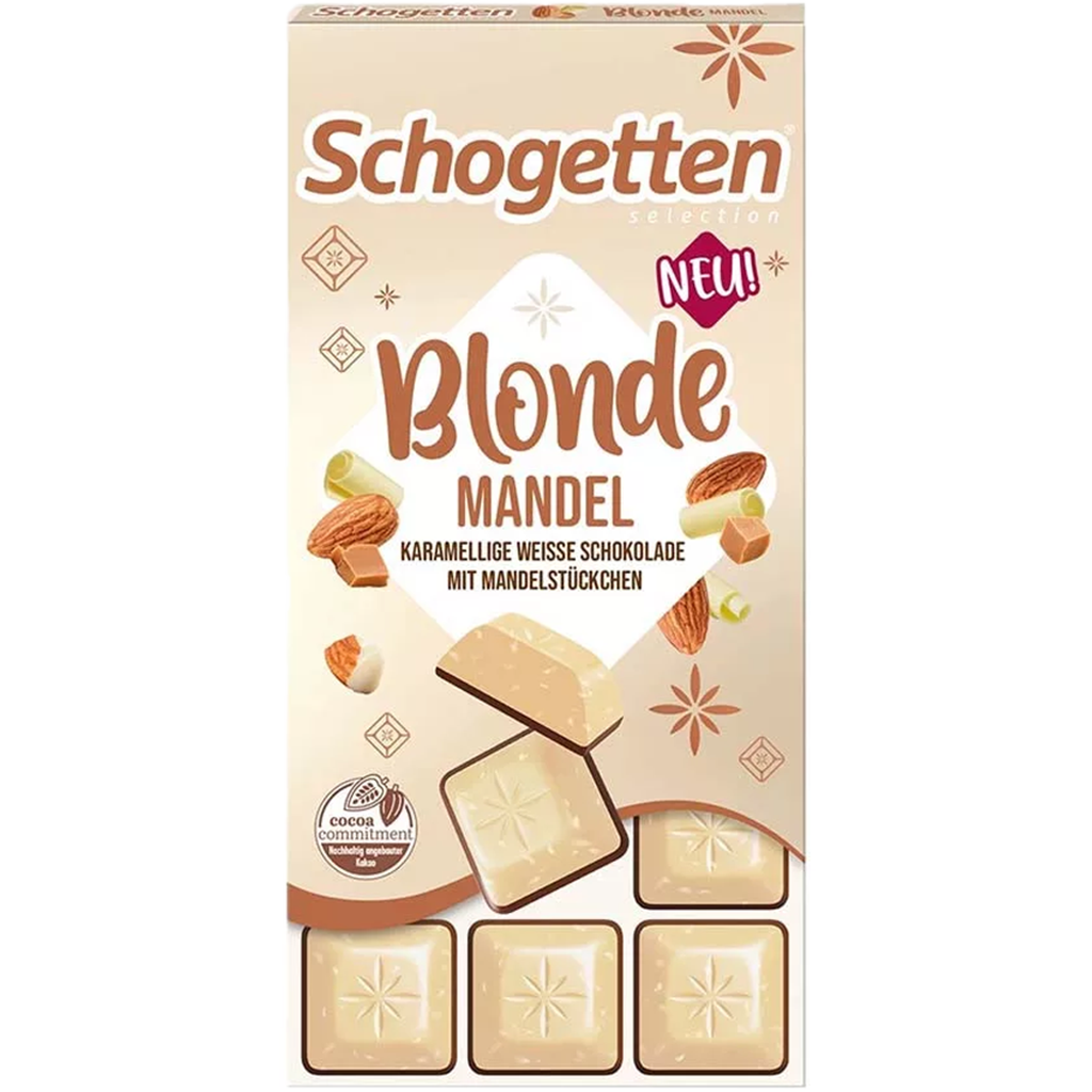 Schogetten Blonde Mandula csokoládé 100g