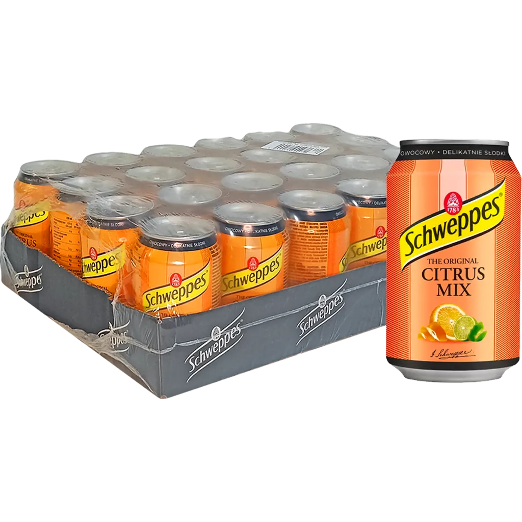 Schweppes Citrus Mix 0,33l CAN  DRS